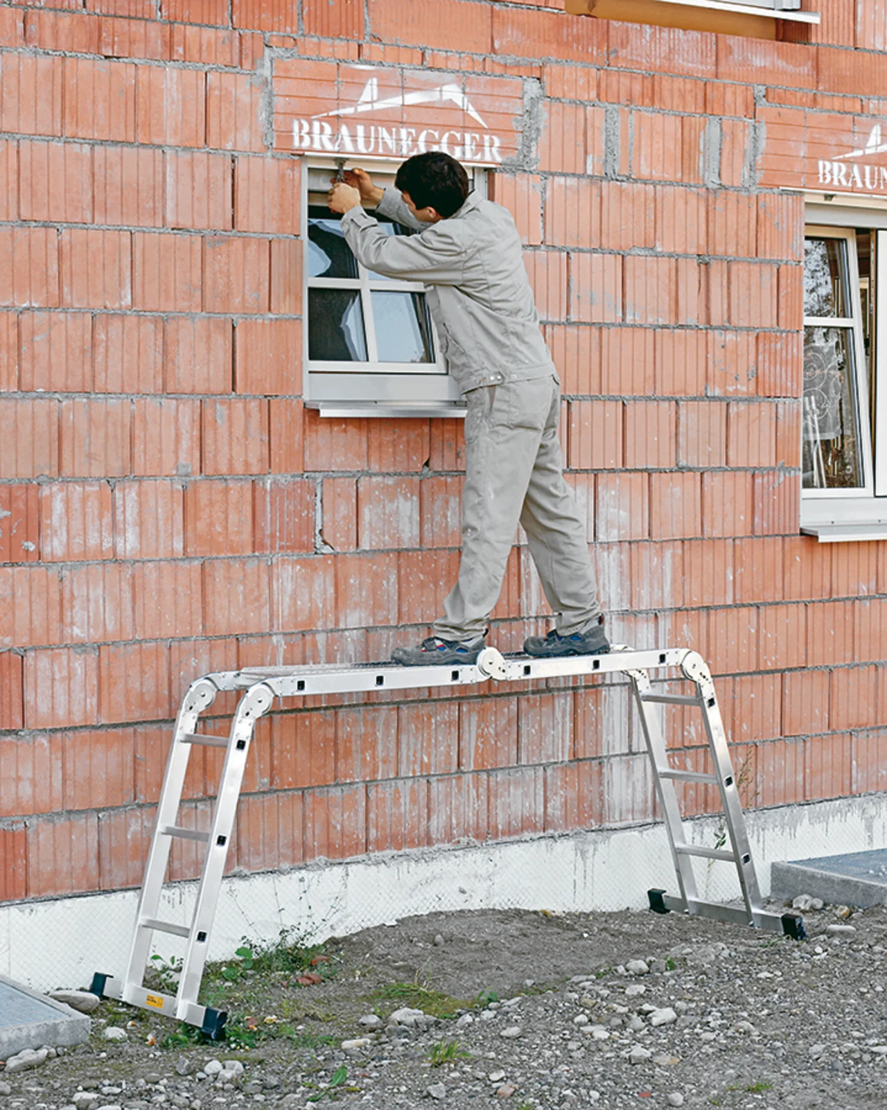 Zarges Multitec M négytagú létra - Image 3