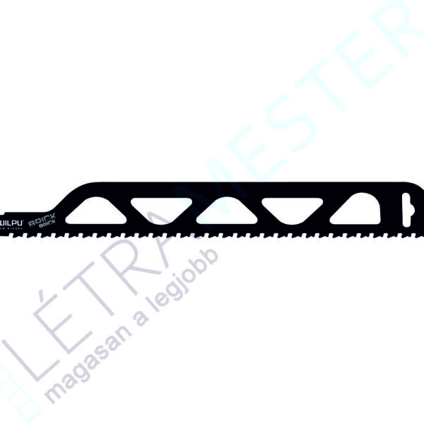 Orrfűrészlap Tégla /Ytong 455x50x1,5mm Wilpu 3048/455, 0-365mm, 2tpi, HM 1db/csom
